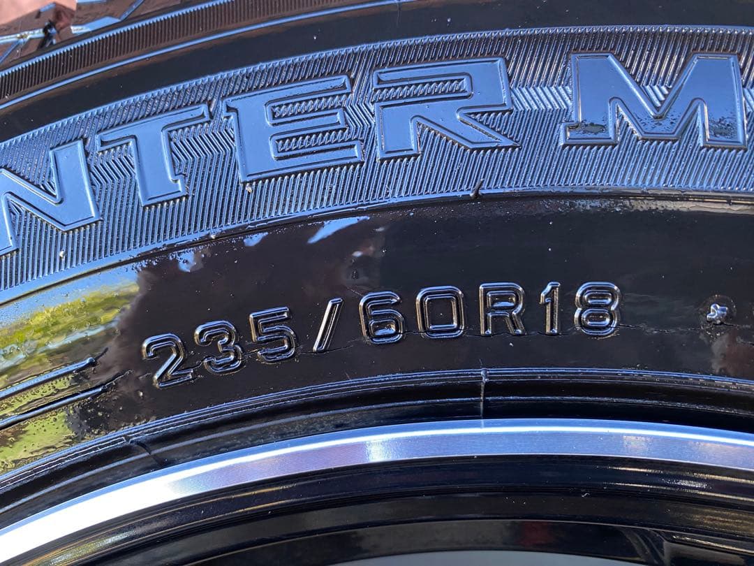 DUNLOP WINTERMAX 235/60R18 18インチ ホイールセット