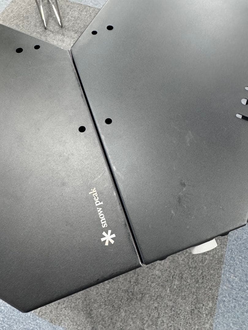  peak ジカロテーブル　ブラック　限定　中古　おまけ付き　早い者勝ち