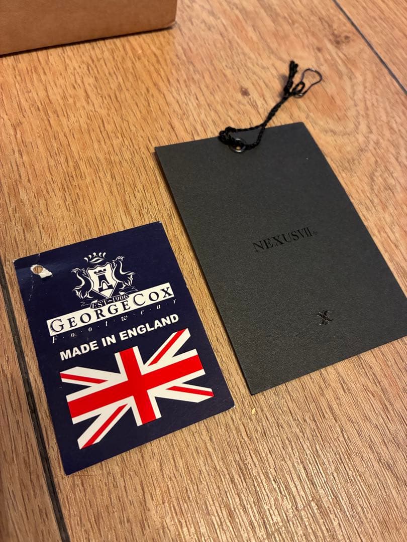 nexusⅦ × E COX ジョージコックス　エンジニアブーツ