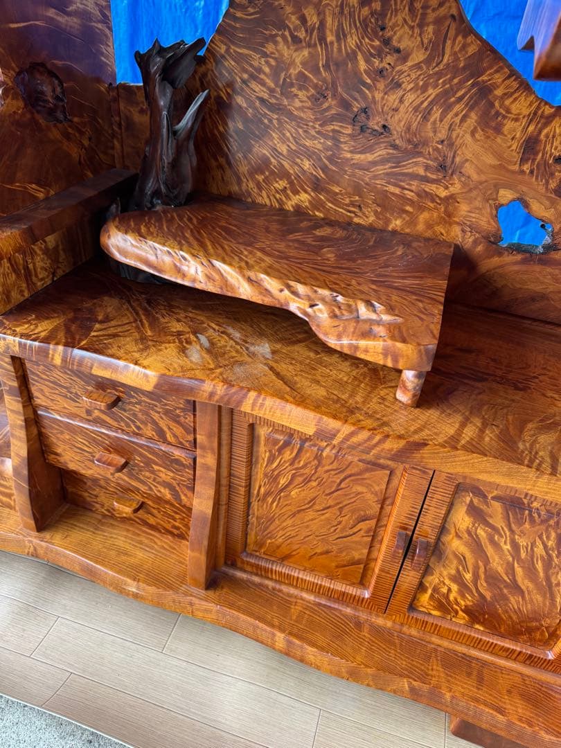 希少　飾り棚 茶棚 サイドボード リビングボード 茶箪笥