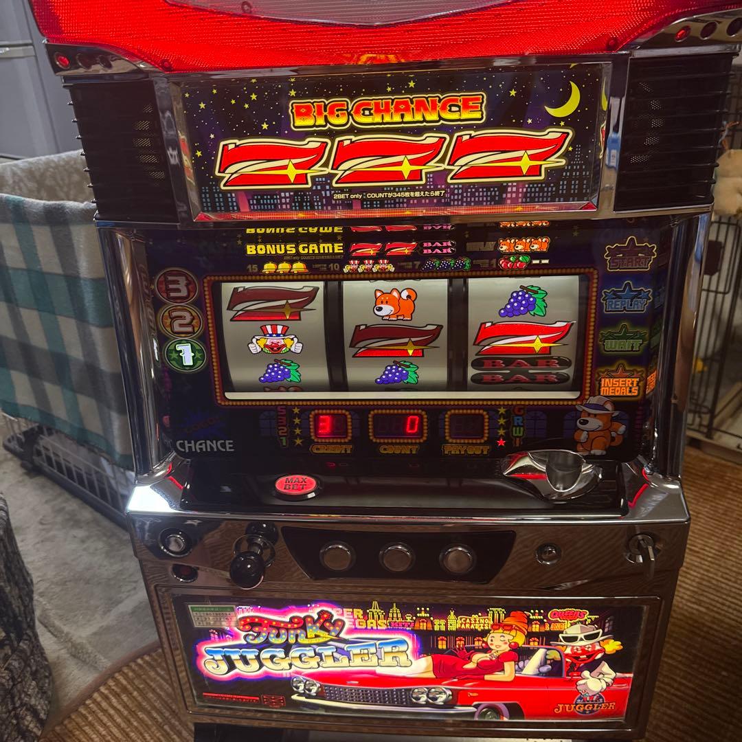 Yu 5号機　ファンキージャグラー実機　不要機付き　完品