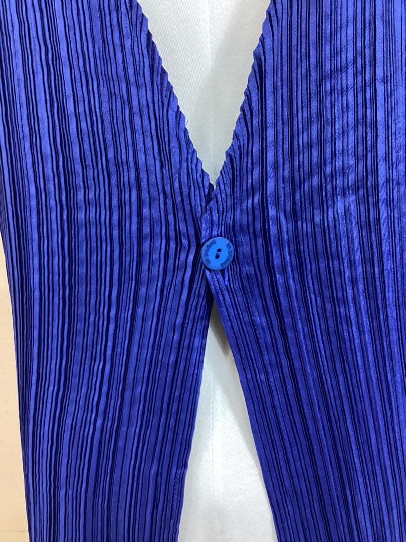 6.12◎S860◎イッセイミヤケ◎プリーツ◎エプロン◎ワンピース