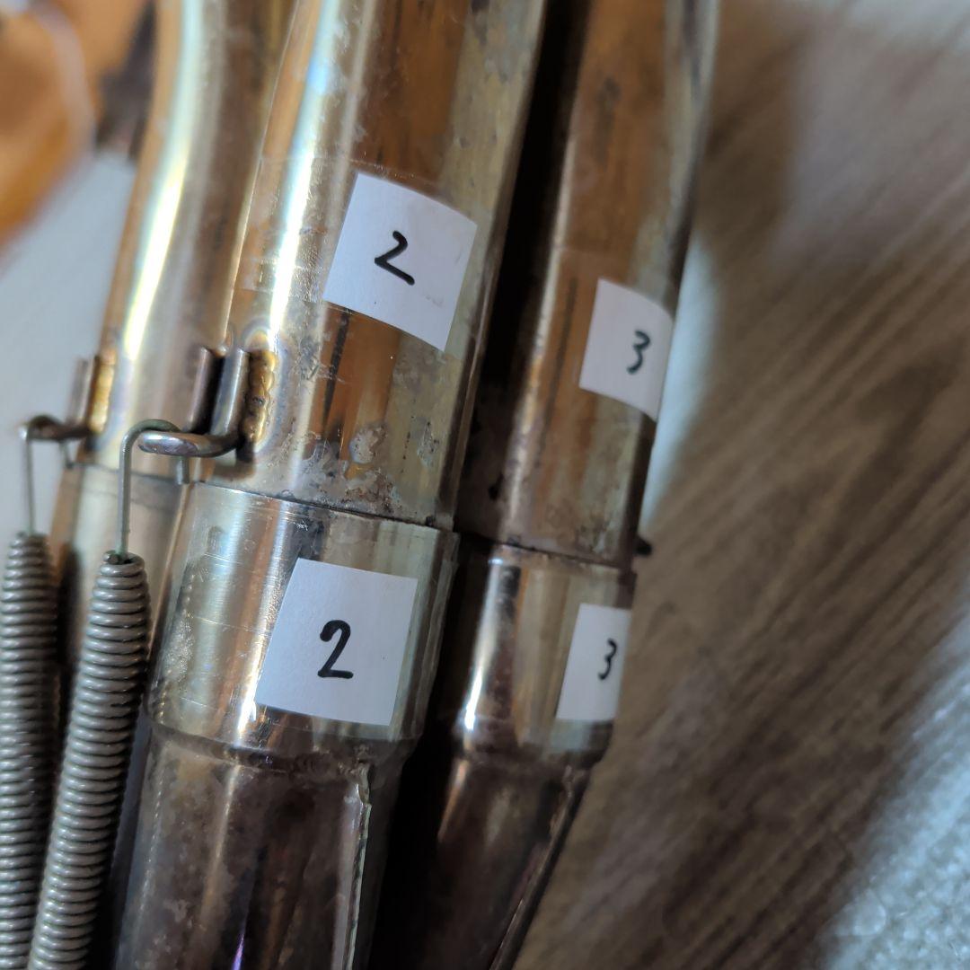 XJR1300　XJR1200　イエローコーンマフラー