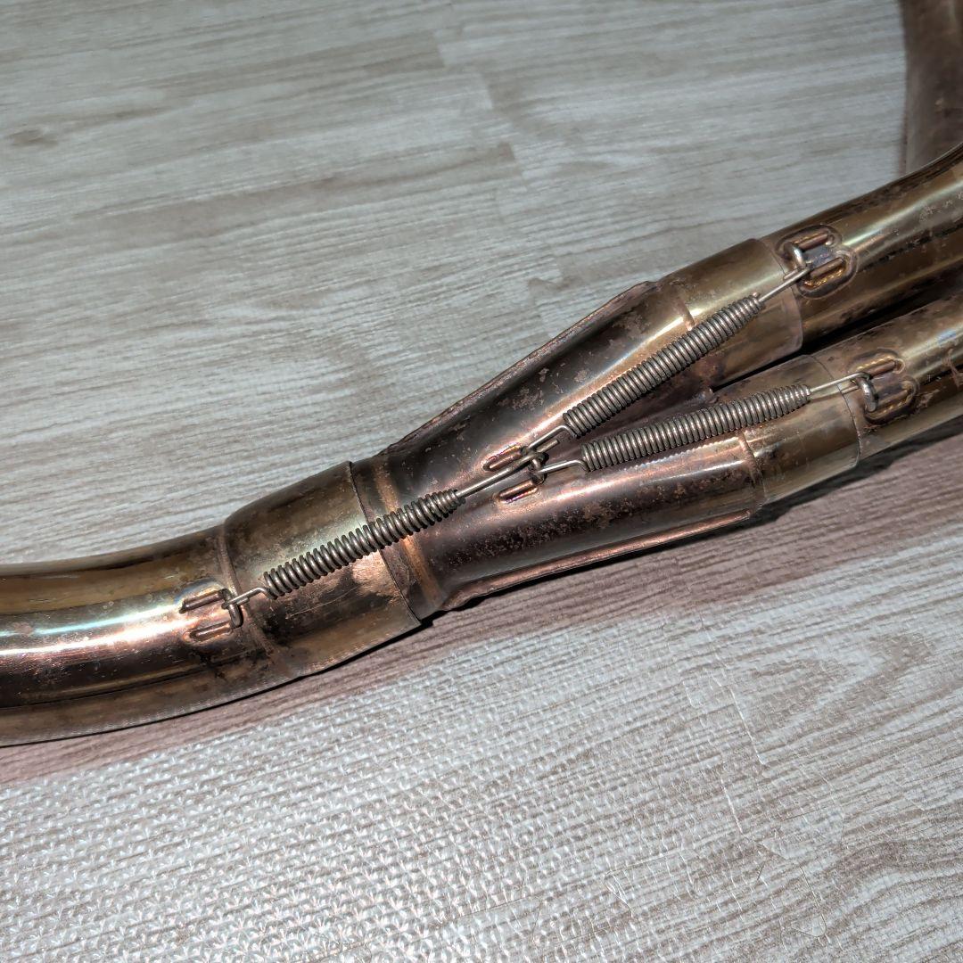 XJR1300　XJR1200　イエローコーンマフラー