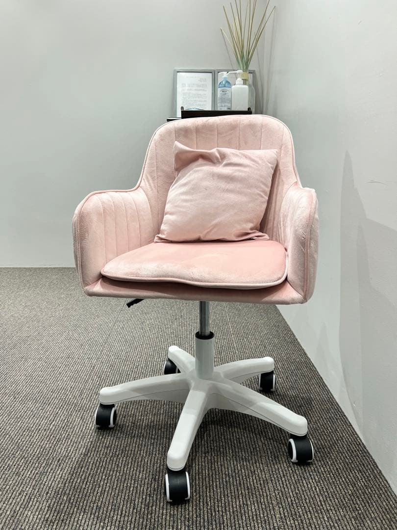 【未使用】デスクチェア ピンク♡可愛い♡