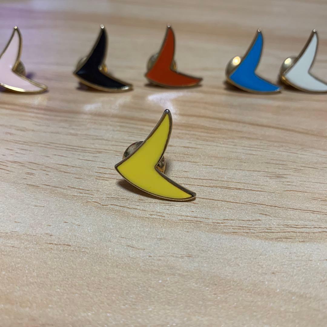 ミナペルホネン bird ピンバッジ 6色セット バード ブローチ