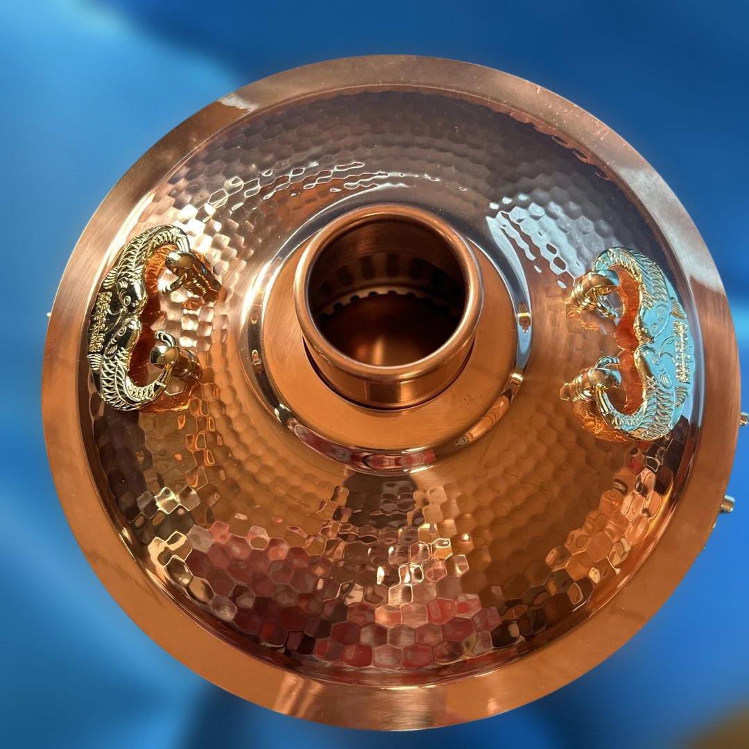 未使用❗️美品❗️高級COPPER100 ♦︎しゃぶしゃぶ銅鍋 ♦︎26cm即購入OK❗️