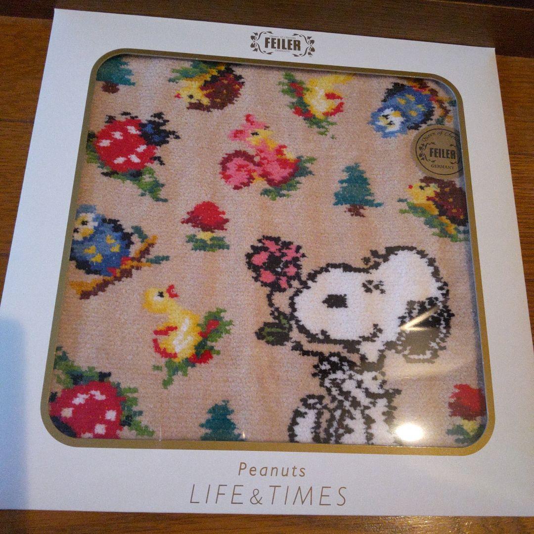 フェイラー ハンカチ スヌーピー 西宮阪急限定 2枚セット