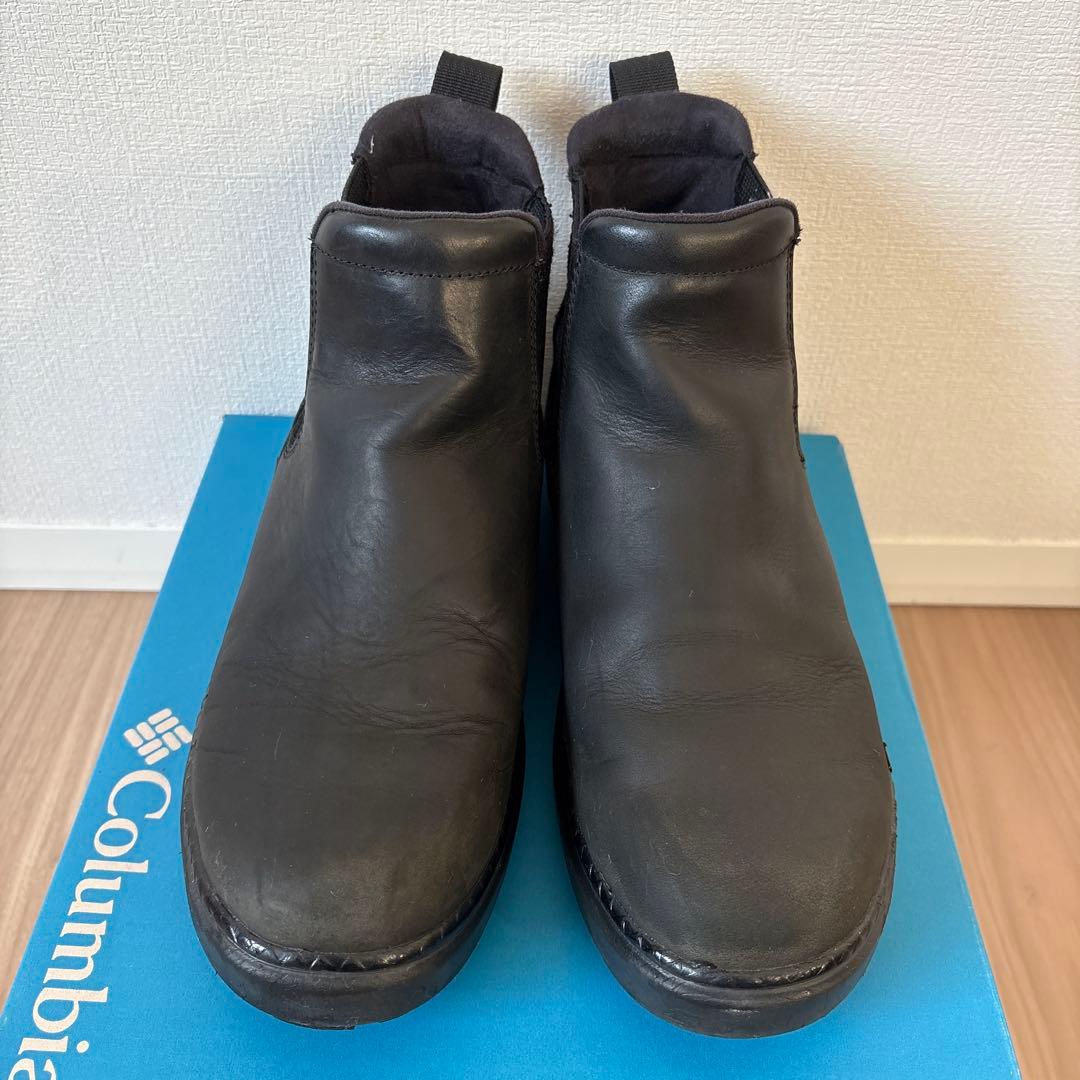 Columbia サップランド 25cmブラック サイドゴアブーツ