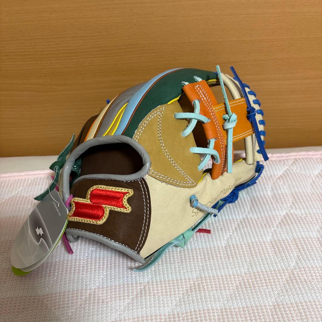 し*う様 【1点モノ】SSK 端材グラブ軟式内野手用　Special make