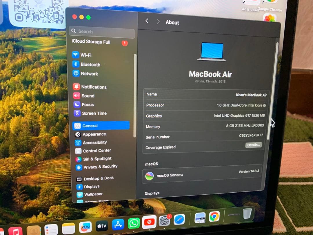 Apple MacBook Air 13インチ シルバー