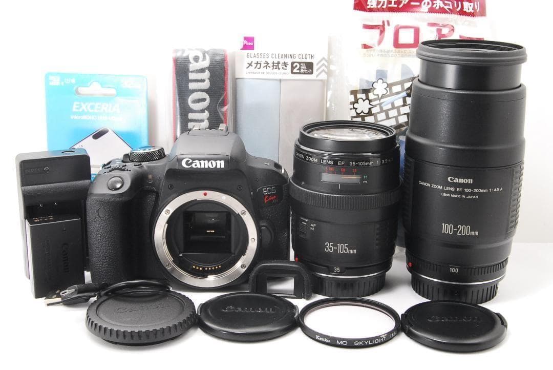 Canon EOS kiss x9i 高画質＆高性能エンジン搭載！スマホ転送可能