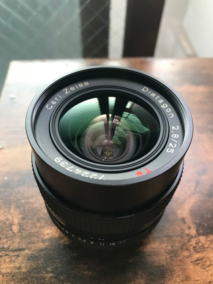 Contax Zeiss 25mm F2.8 MMJ（ヤシカコンタックス）