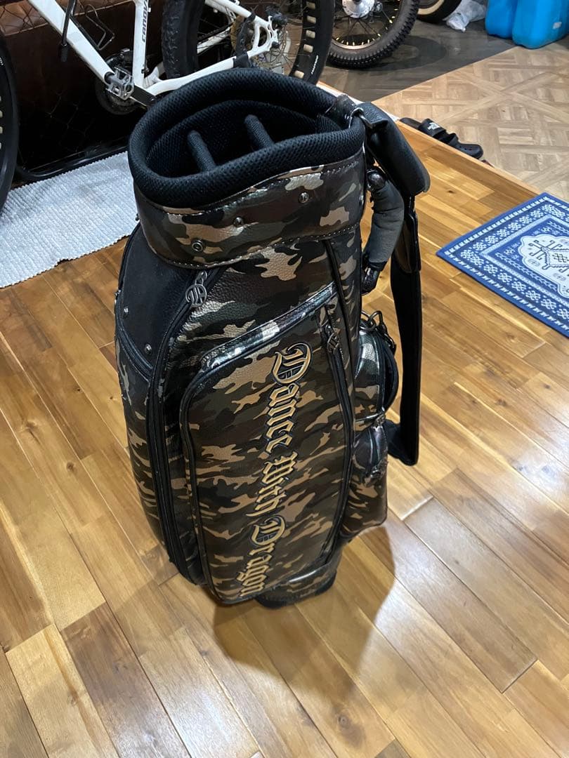 迷彩デザイン キャディバッグ