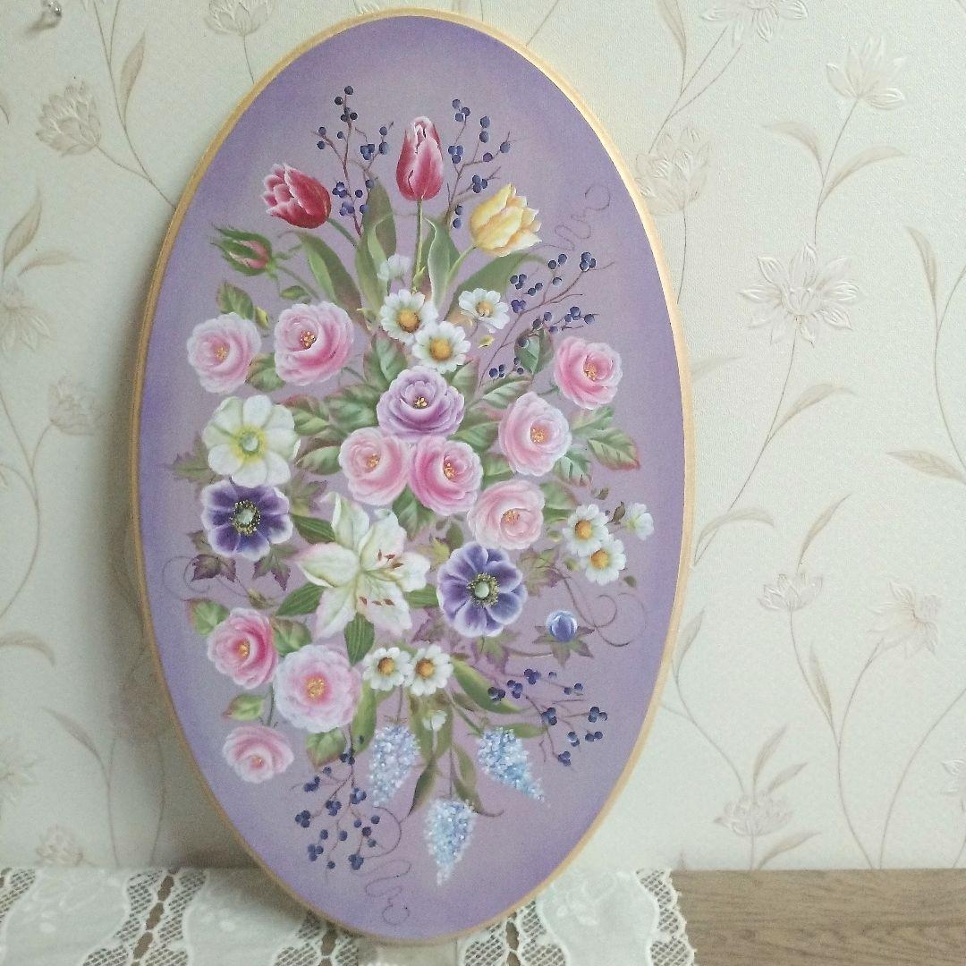 トールペイント作品　百花繚乱2025-1