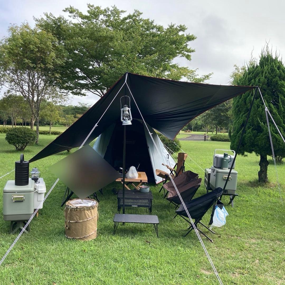 コールマンタフドームエアー240＋ヘキサとリバーシブルファンベンチレーション