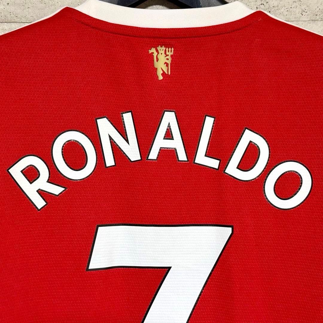 【極美品！】21/22 マンチェスター・U ♯7 C・ロナウド【Lサイズ】