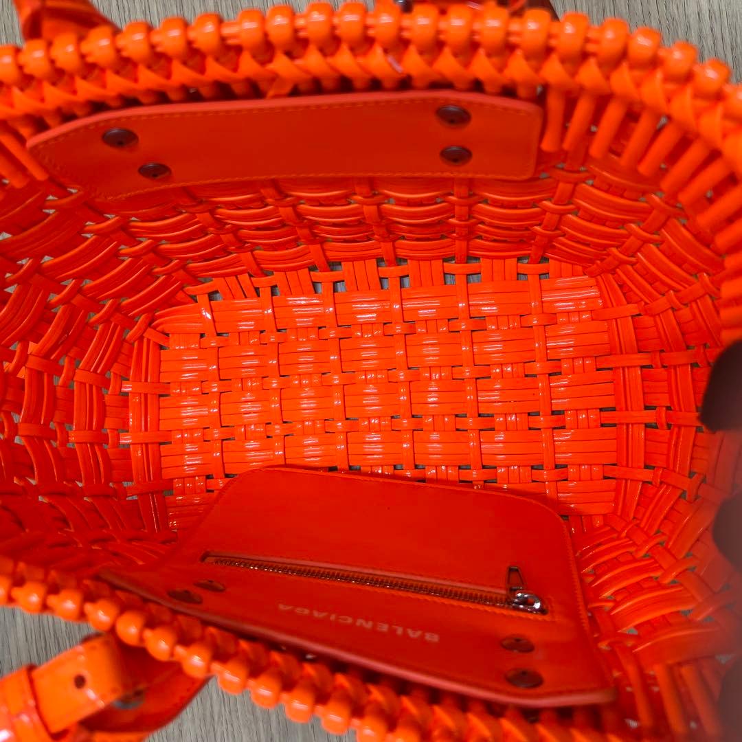 【極美品】BALENCIAGA バレンシアガ ビストロ XS かごバッグ