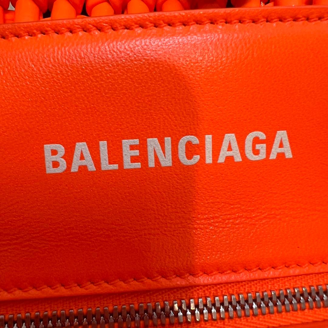 【極美品】BALENCIAGA バレンシアガ ビストロ XS かごバッグ