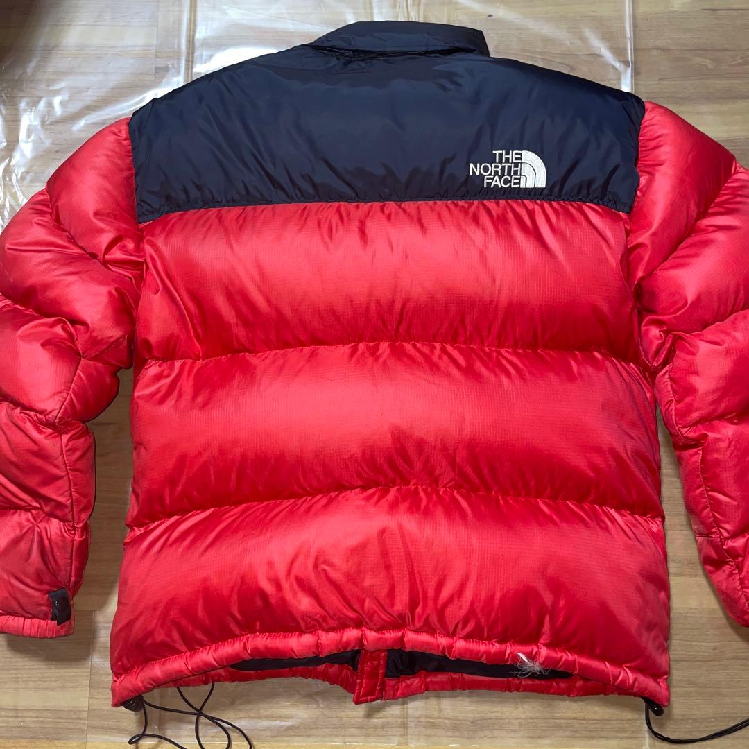 THE NORTH FACE ダウンジャケット NF002YO 赤黒