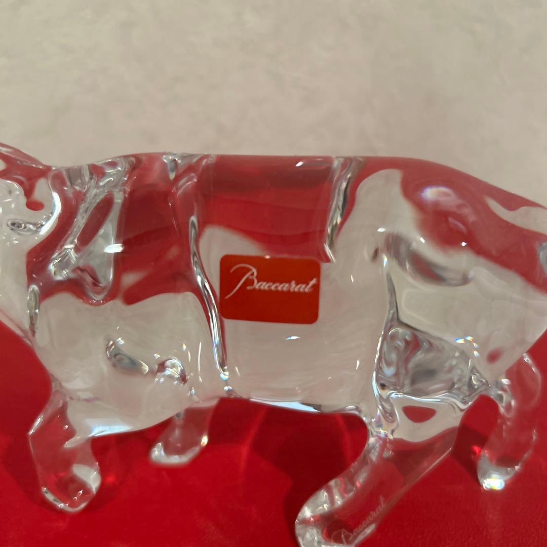 新品未使用　バカラ Baccarat オブジェ 置物 干支 丑 牛 十二支
