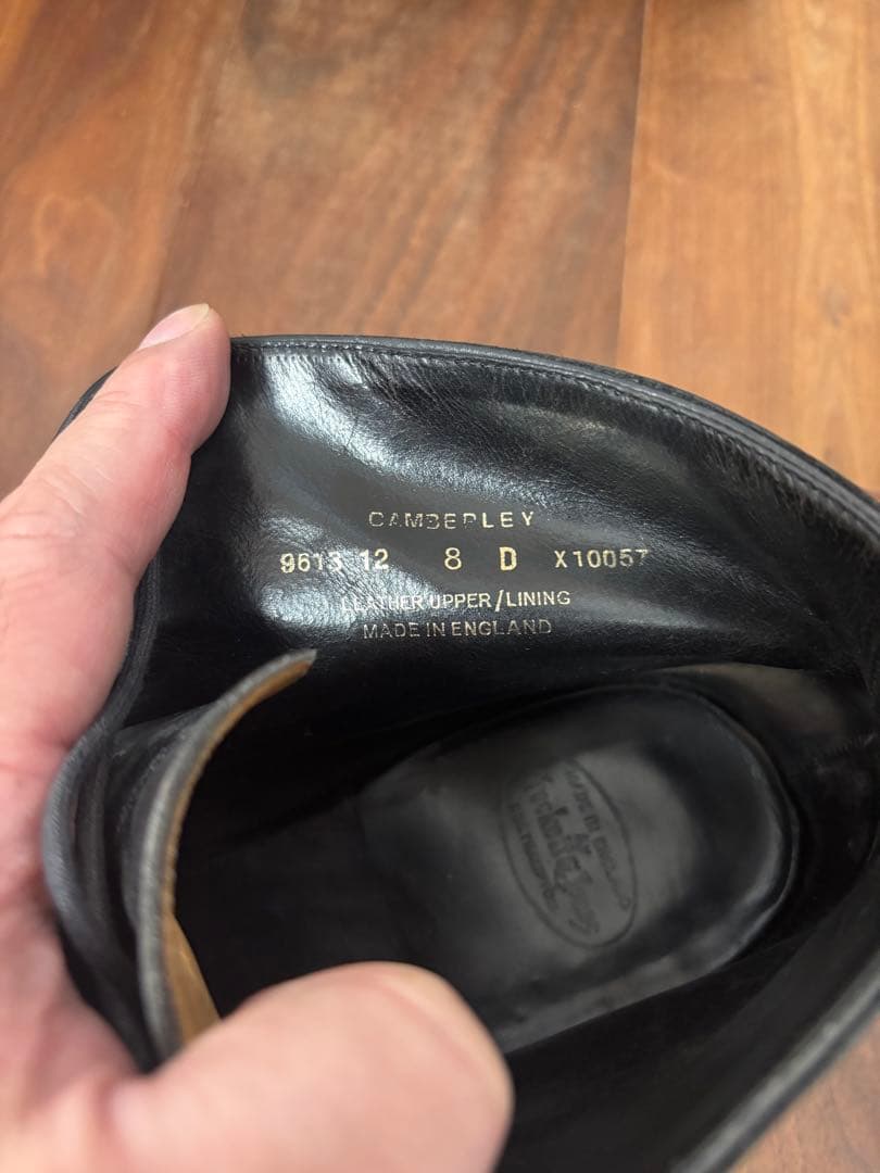 む*し様 crockett&jones camberley 8D クロケット&ジ