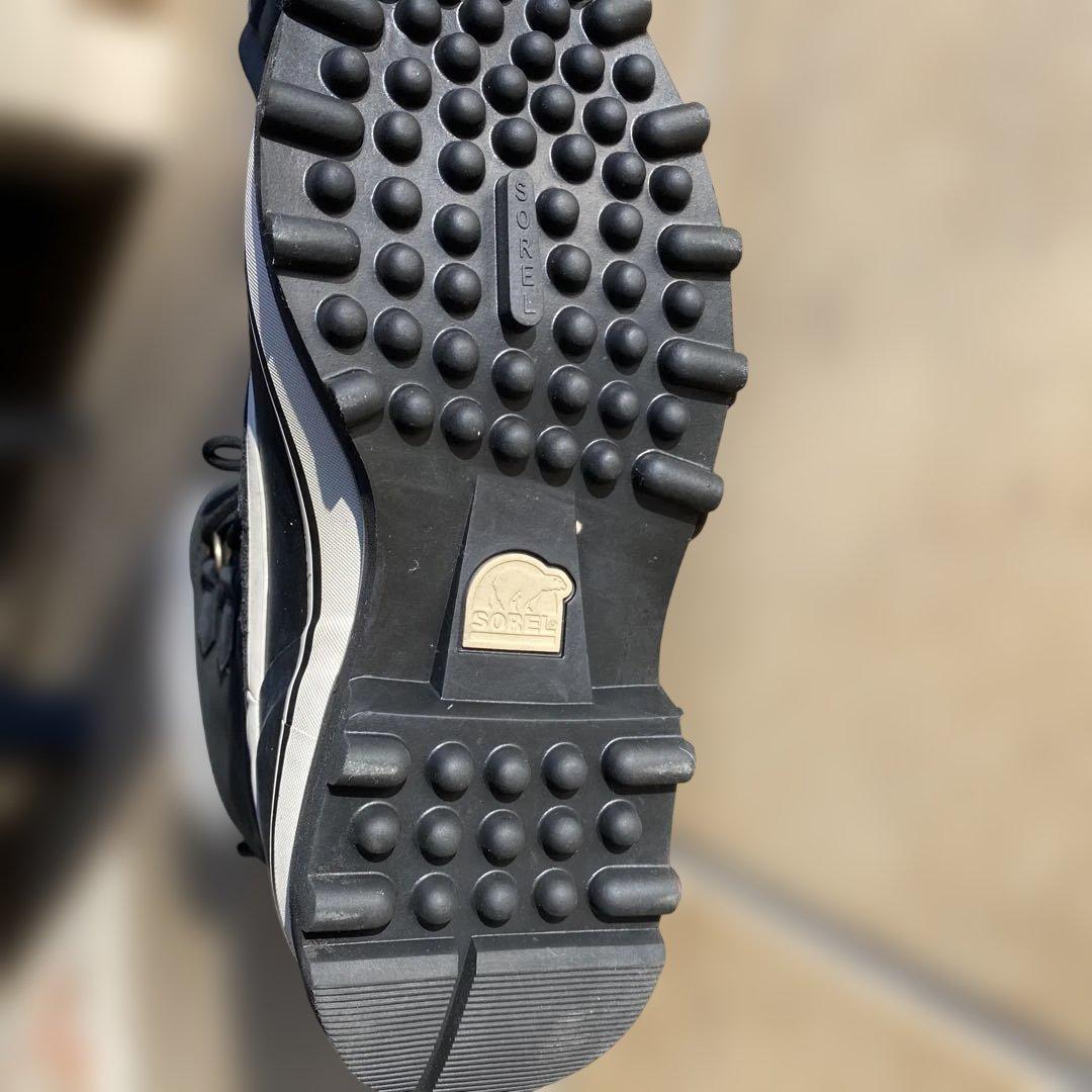 SOREL CARIBOU ブラックブーツ