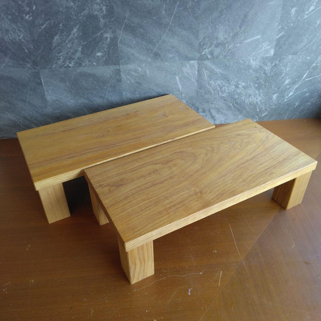 無垢材スピーカースタンド一対