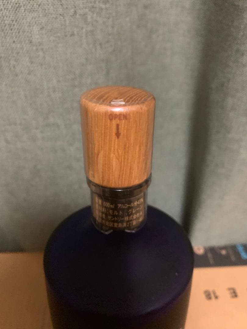 希少未開栓サントリー クレスト 12年 秋の花 限定ボトル