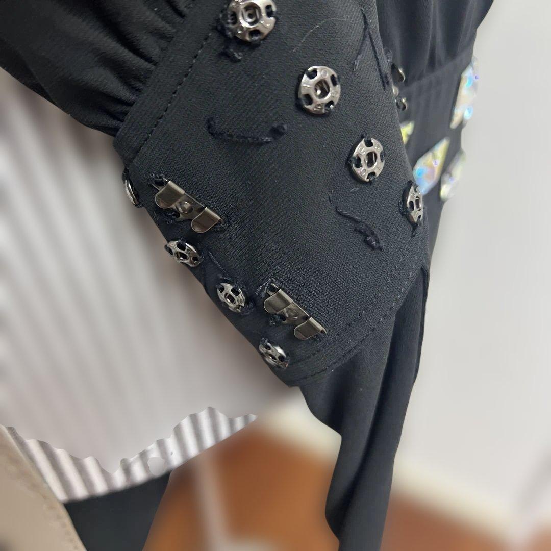 チャコット　ラテンドレス　ブラック　M