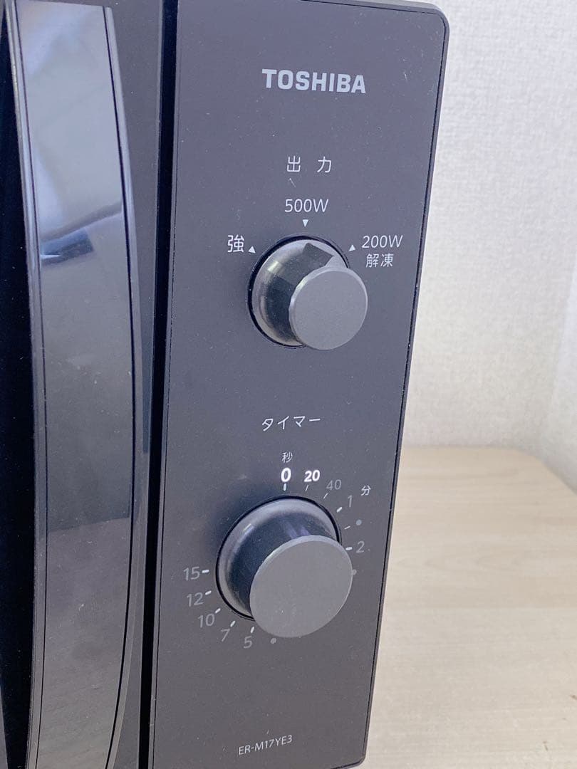 2024年製 TOSHIBA 家庭用 電子レンジ ER-M17YE3 (K)