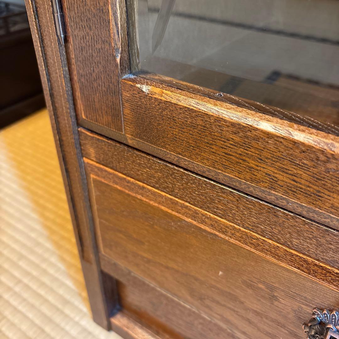 三越家具ブルージュ Brugge カントリーハウス ガラスキャビネット