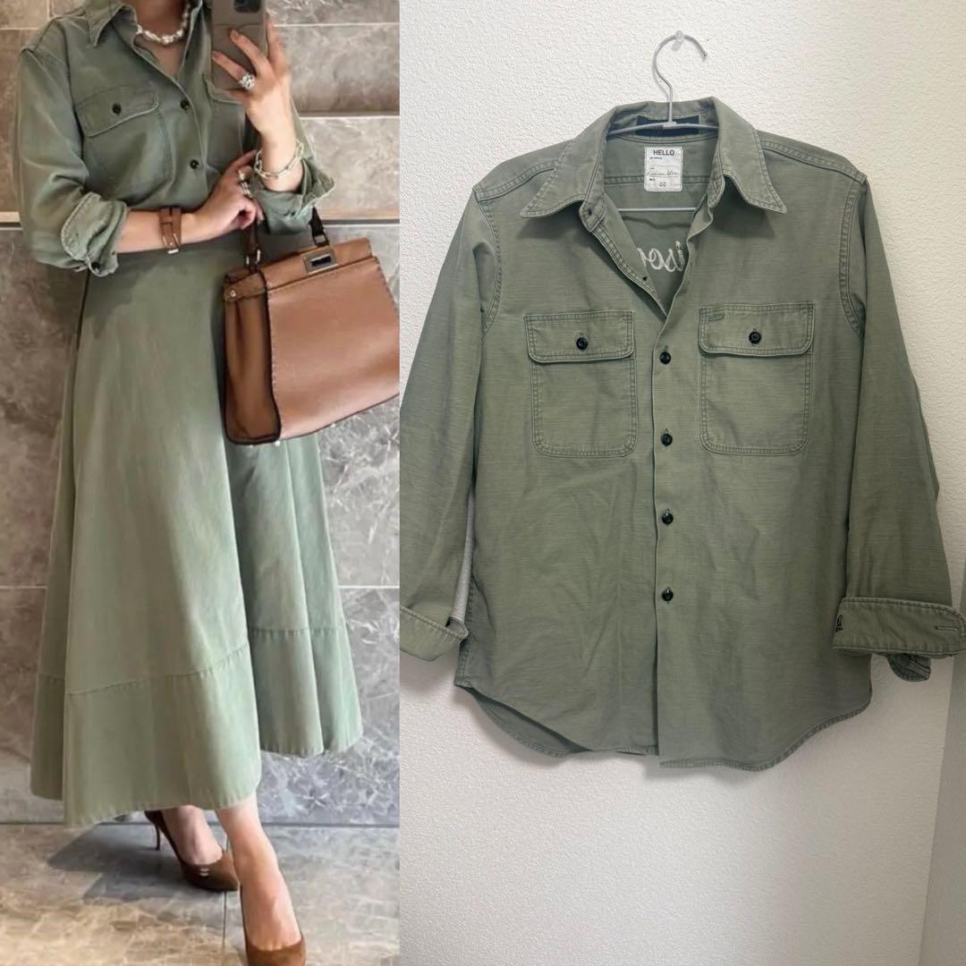 レア！カスタムオプション　madisonblue ハンプトン　シャツ　刺繍　00