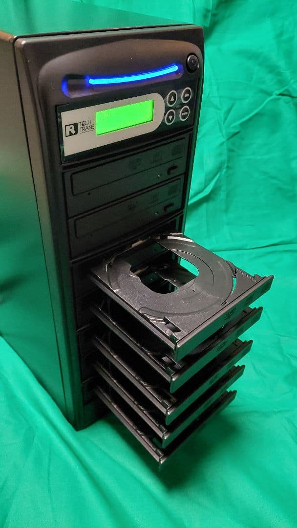 DRP-シリ-ズ　　　　　　　CD/DVD HDD-7ドライブ複製器