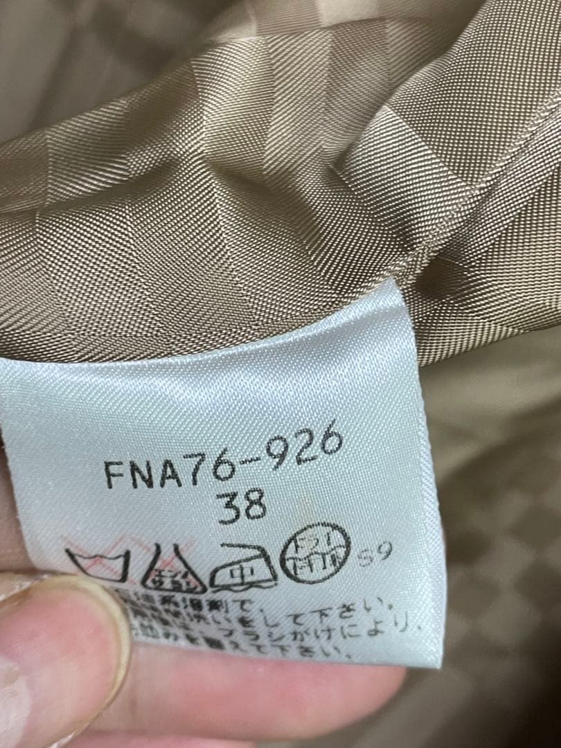 美品　BURBERRY カシミヤ　ブラウンウールコート　冬コーデ