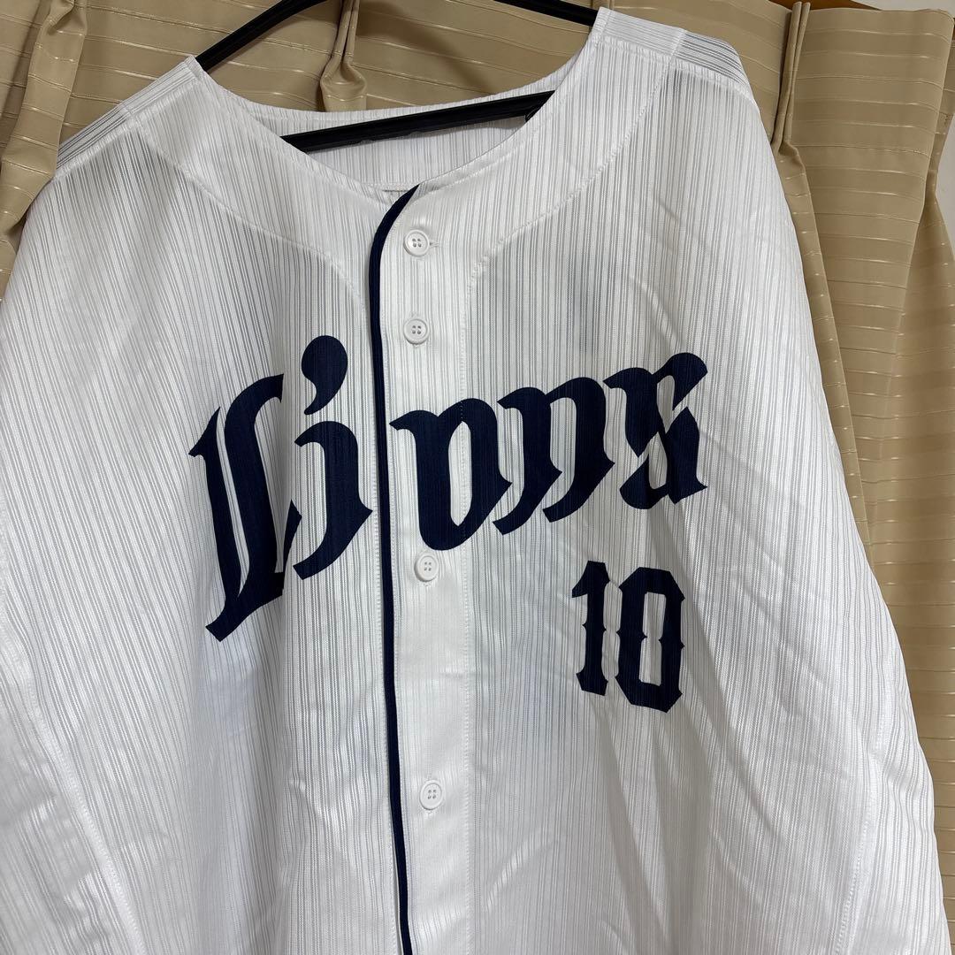 佐藤龍世選手(10)オーセンティックユニフォーム (XL) 埼玉西武ライオンズ