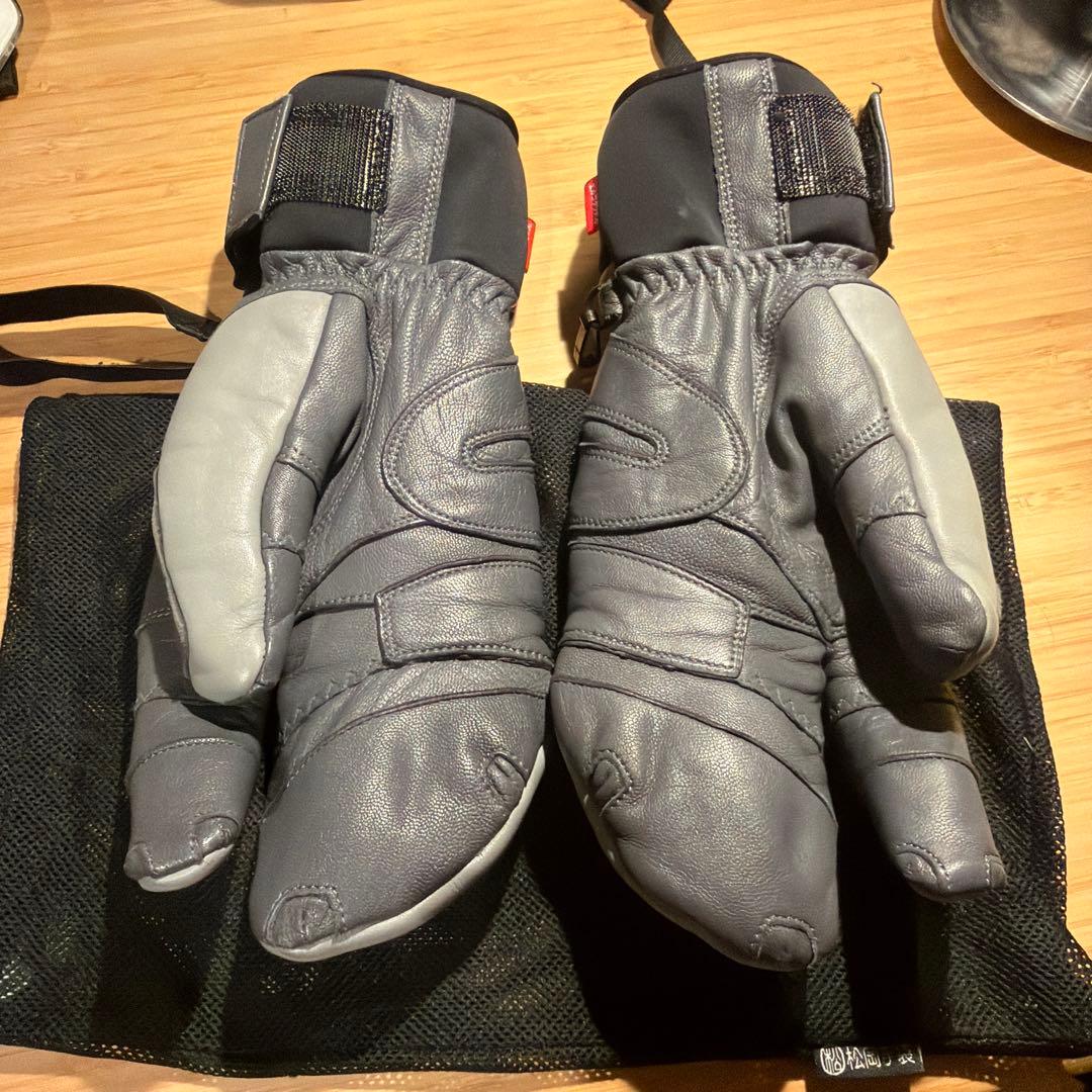 松岡手袋 ミトン グローブ M レザー