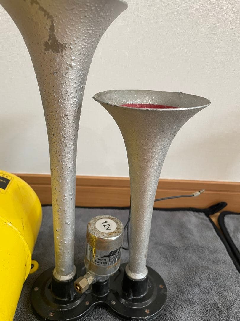 スミヨシ エアコンプレッサー 12v セット