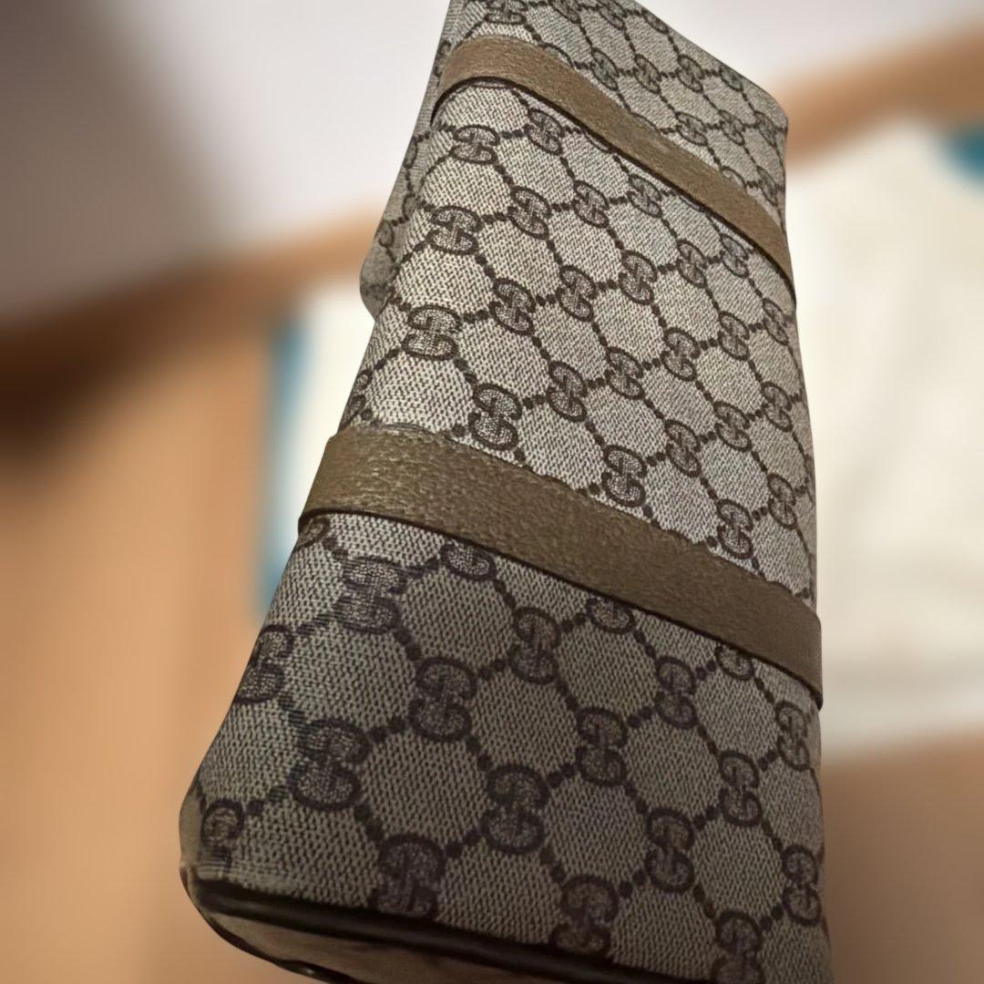 Gucci GGパターン ボストンバッグ 鑑定済み