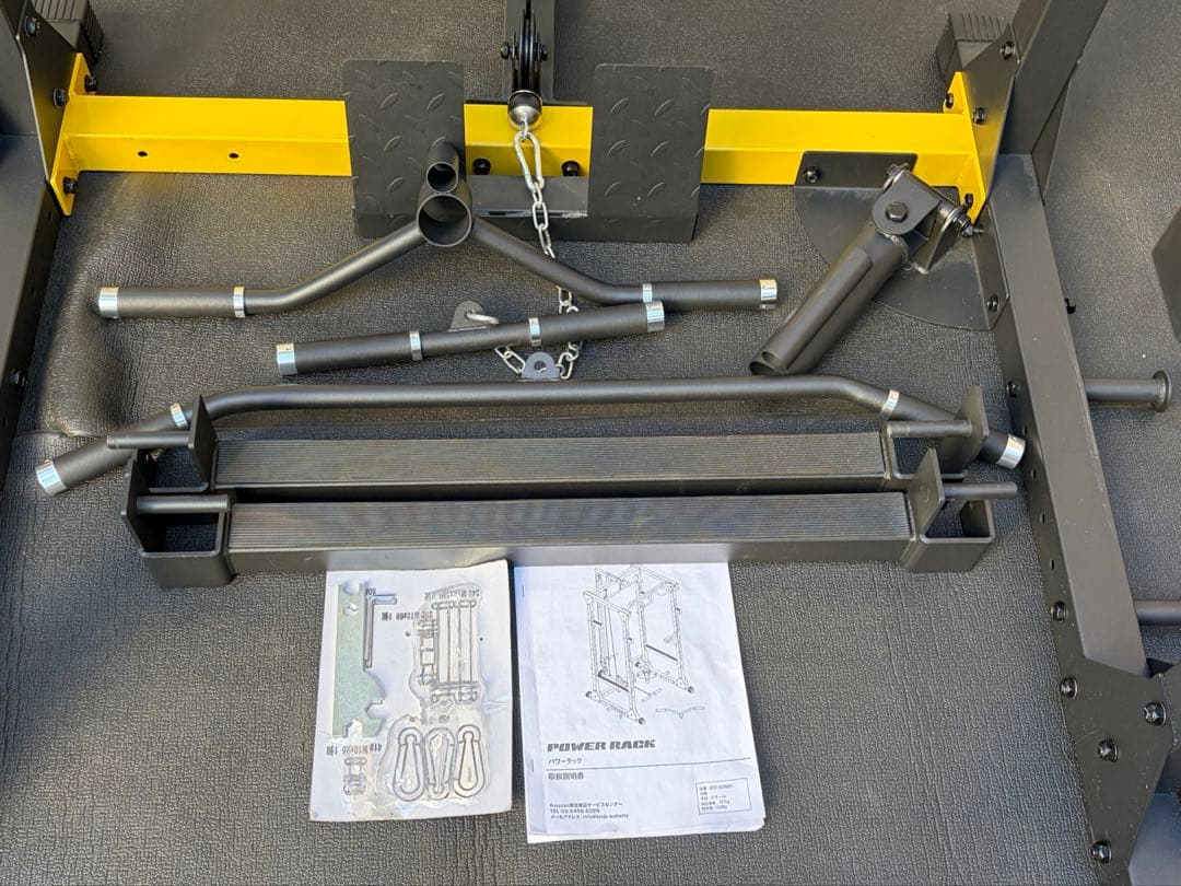 ボディテック　パワーラック　2025年3月購入品　大阪近郊無料配達