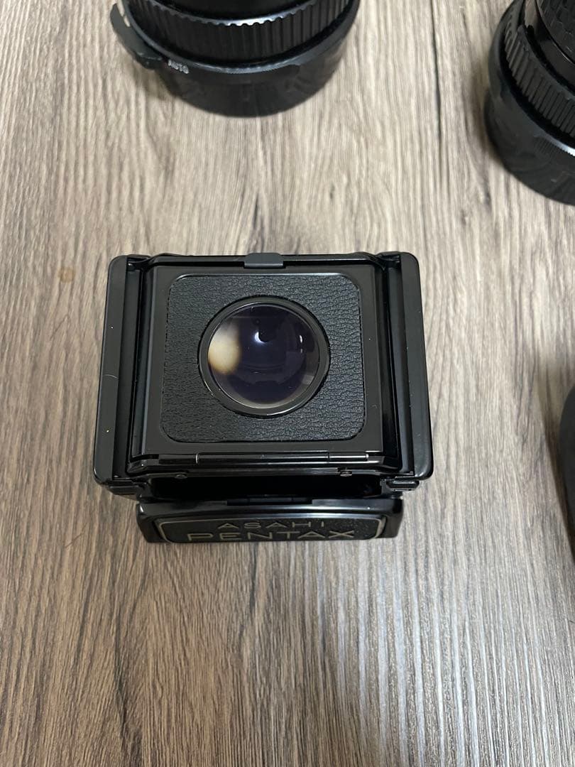 PENTAX 67ii 105mm 2.4 165mm 2.8 付属品あり完動品