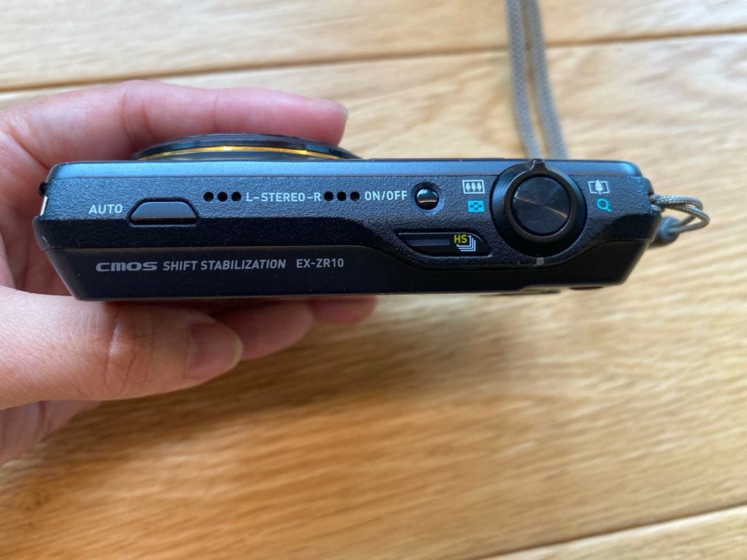 【動作未確認】CASIO EXILIM EX-ZR10 コンパクトデジタルカメラ