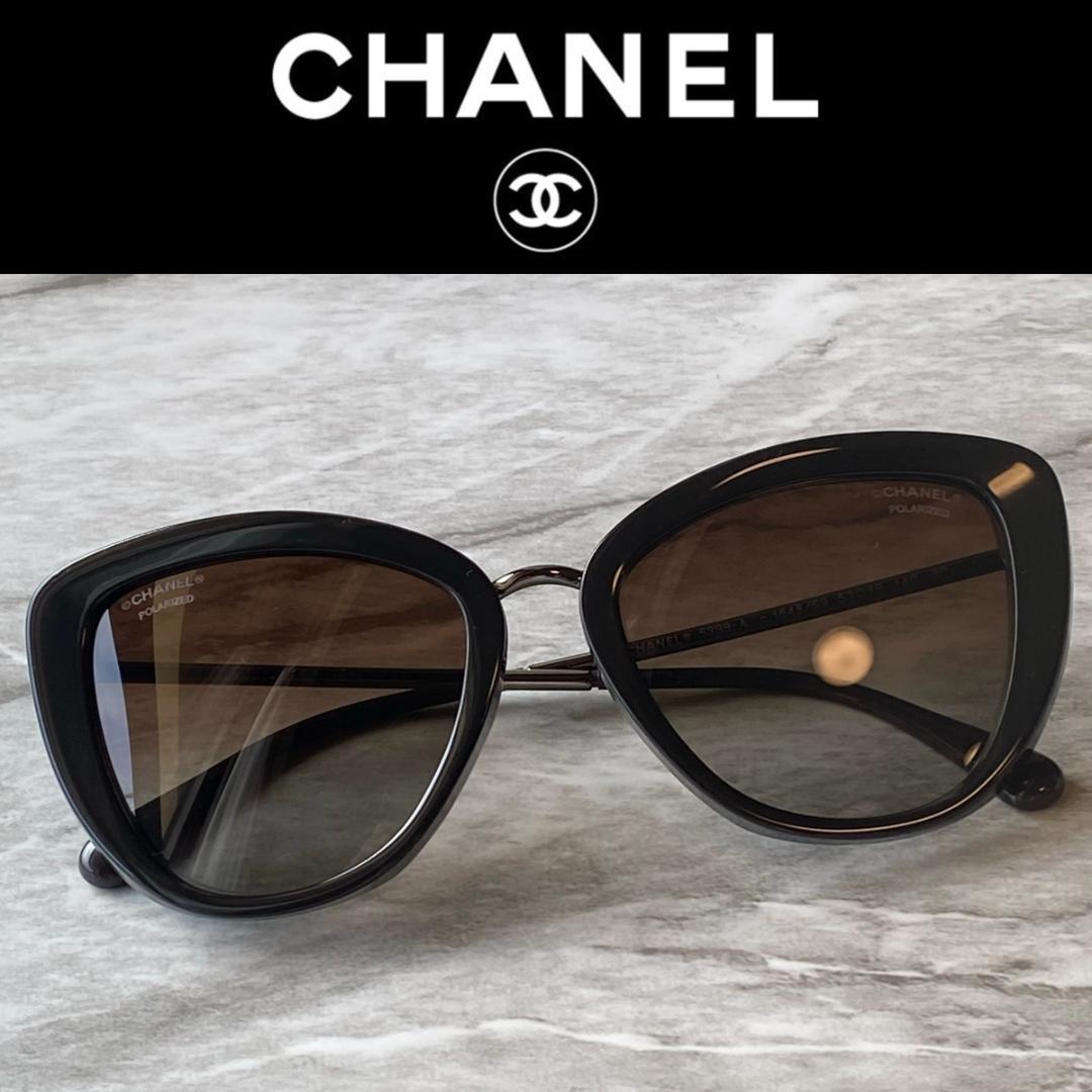 1309【新品 CHANEL】シャネル★サングラス★キャットアイ★ブラウン★茶色