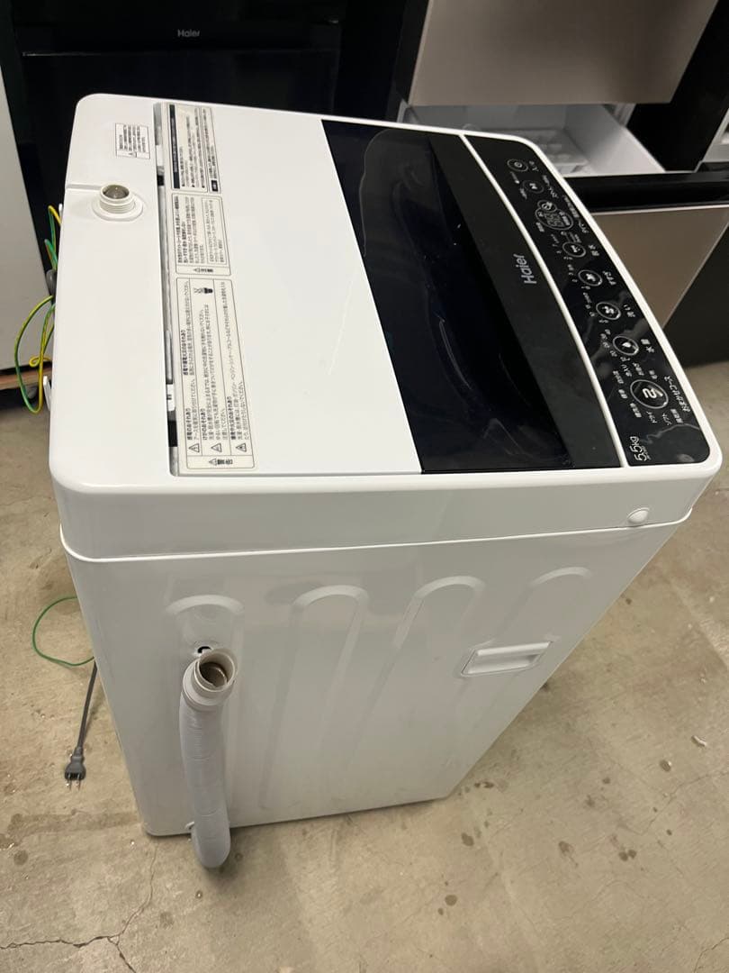 【送料無料】ハイアール5.5kg 洗濯機JW-C55D-K 2022年製　　T
