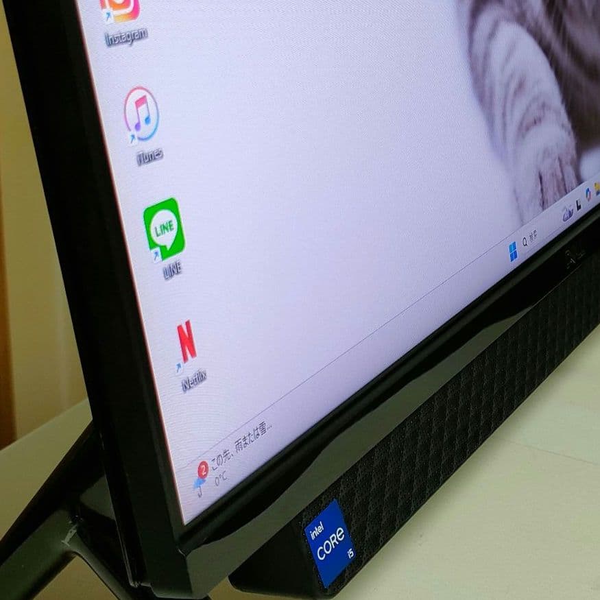 【美品】DELL 一体型PC　第11世代i5／Office／爆速NVMe SSD