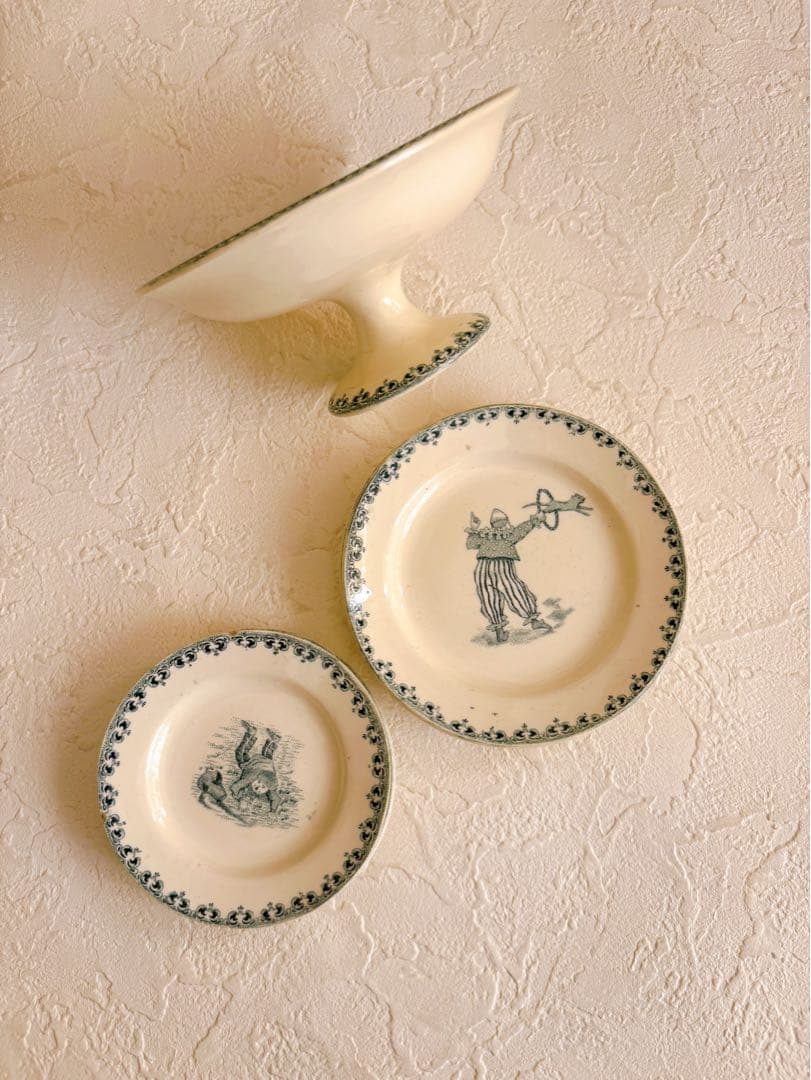 フランスアンティーク　④SaintAmand ラディネット　コンポティエset