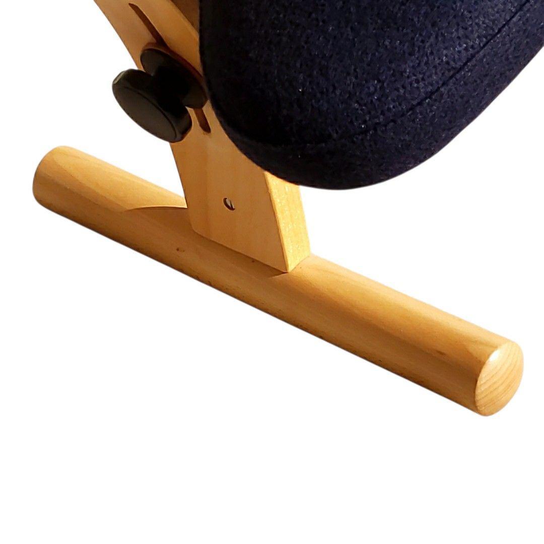 リボ バランスイージー バランスチェア ネイビー ブナ 姿勢矯正 北欧