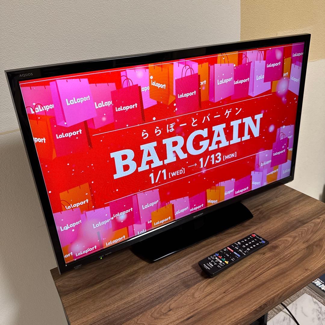 SHARP 2019年製 AQUOS 32V型液晶テレビ