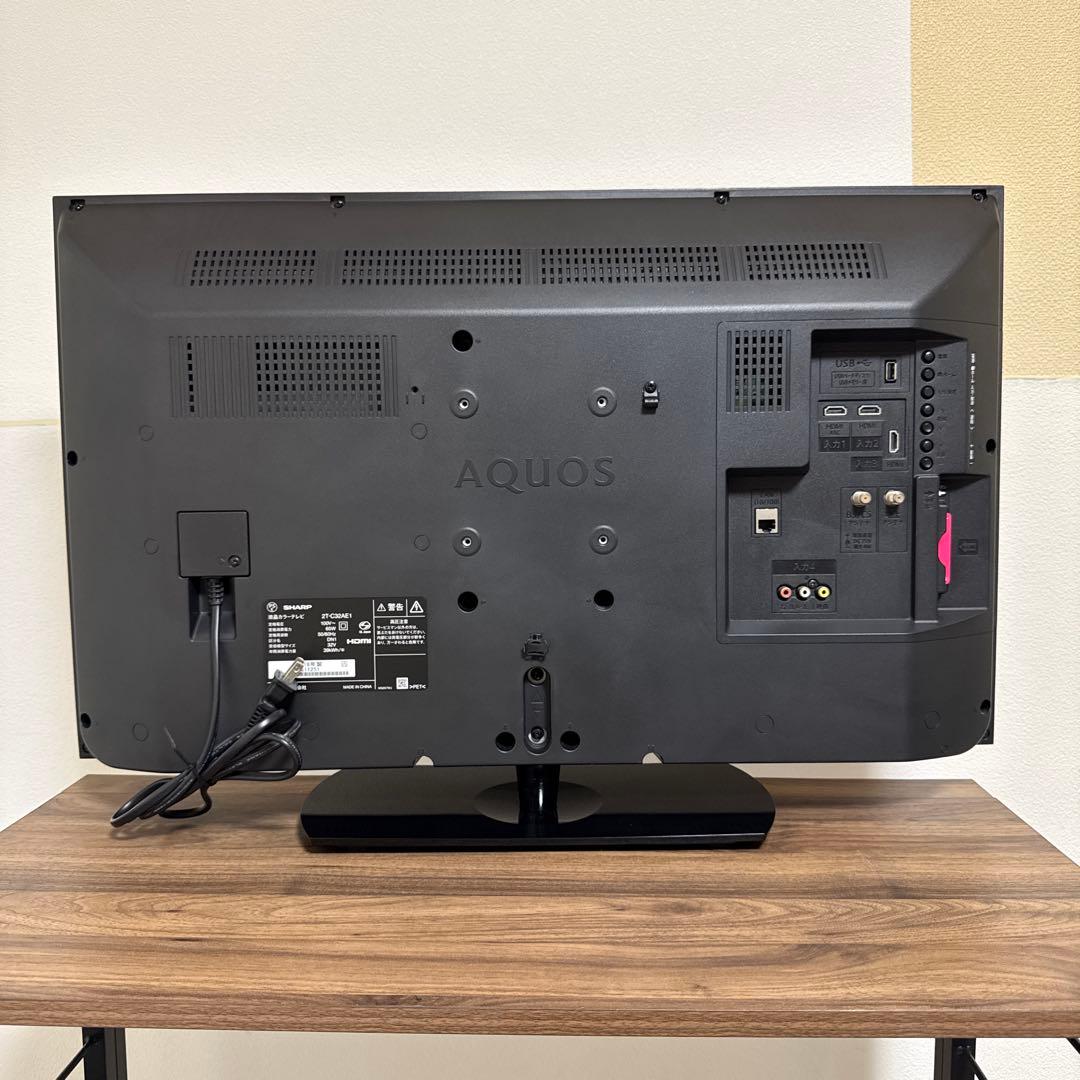 SHARP 2019年製 AQUOS 32V型液晶テレビ