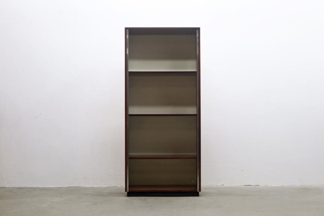 ヴィンテージ ローズウッド シェルフ 本棚 キャビネット 飾り棚 食器棚 1